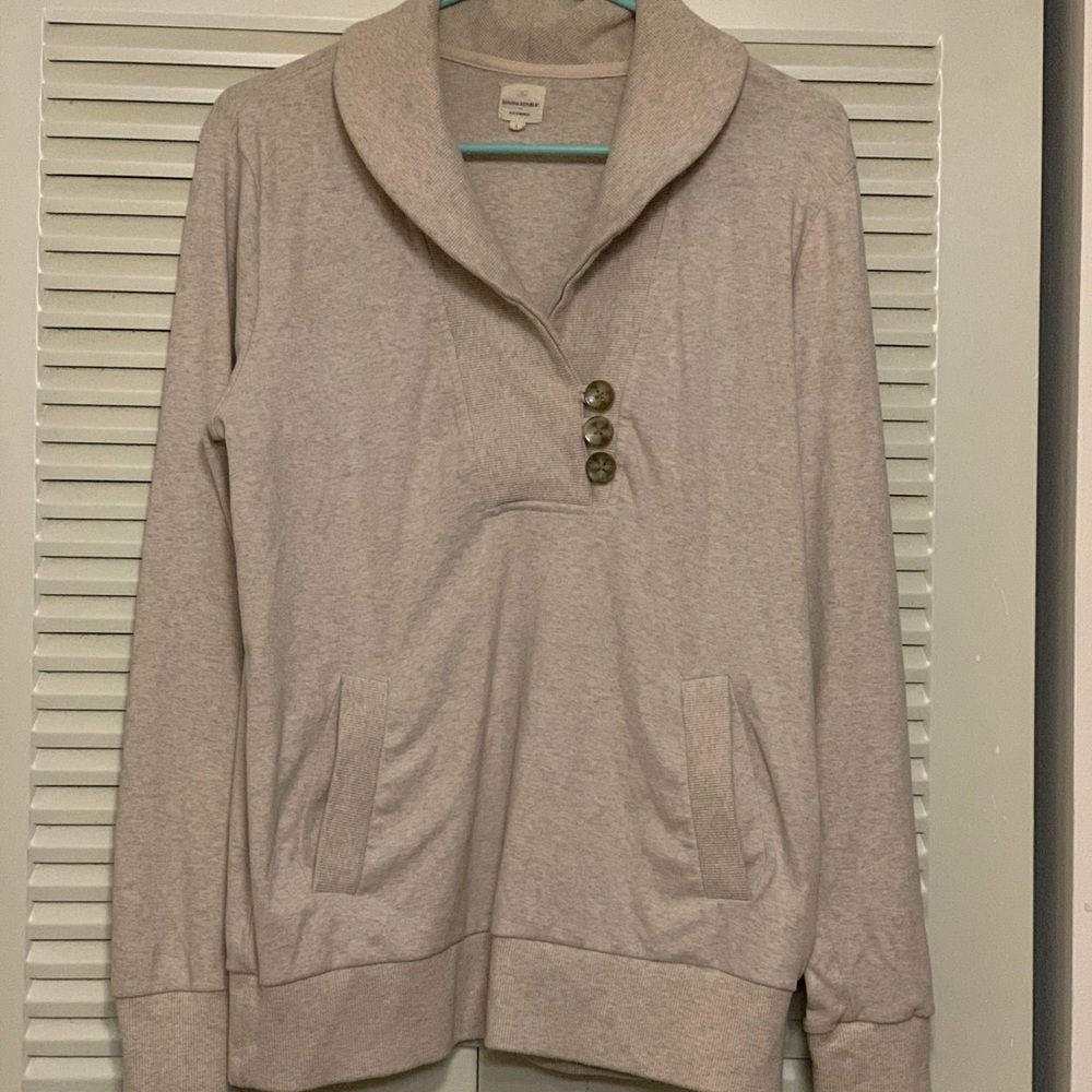 Banana Republic Women’s Factory Luxe Shawl Sweater